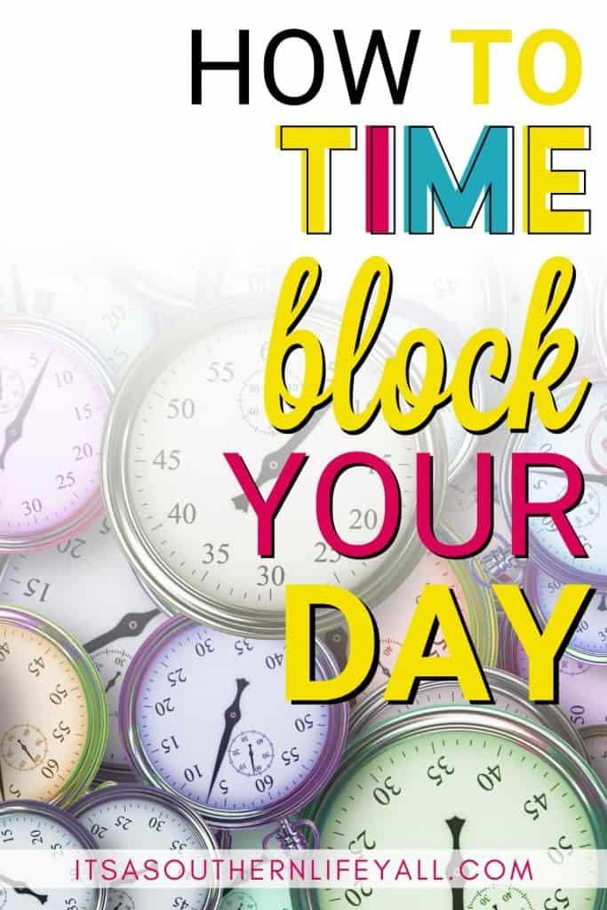How to time block your day