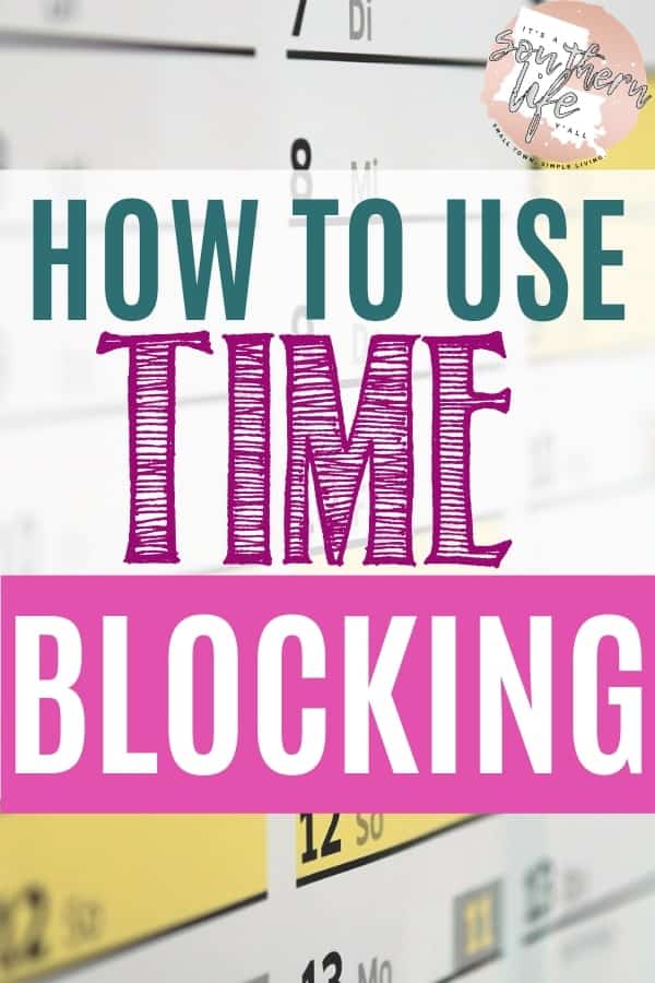 Time blocking will help you organize your time and schedule your days. Find more time to be productive when you use the time management tip of block scheduling. 