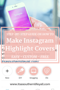 How to Make Instagram Highlight Covers
