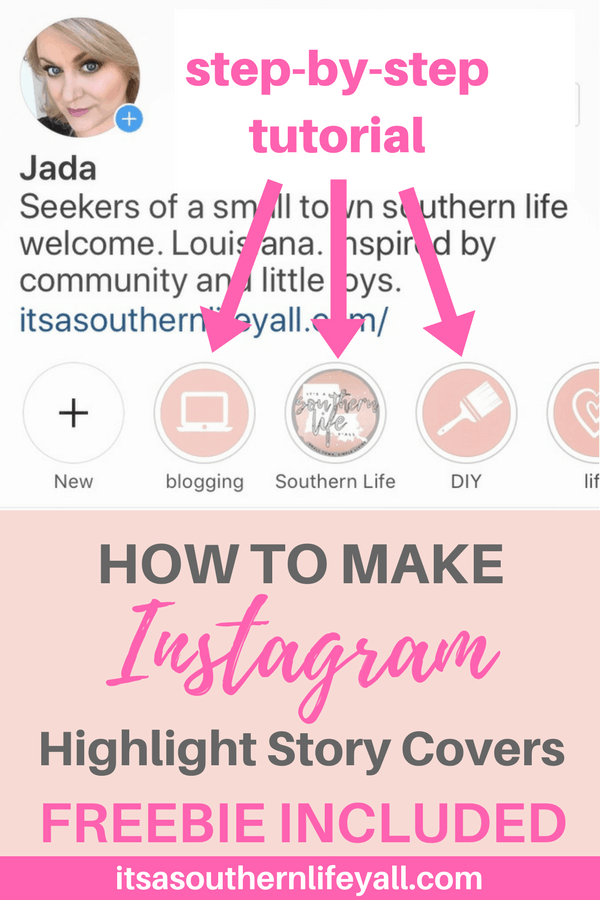 Instagram profile with how to make instagram highlight story covers text overlay - Stop Using Alt Tags for Pinterest Pin Descriptions