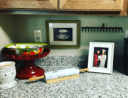 Antique Fruit Bowl It's a Southern Life Y'all Organizing Countertops Kitchen Organization