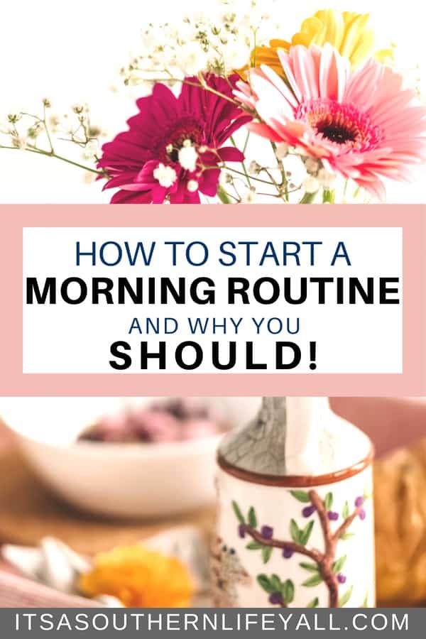 How and why you should start a morning routine to amp up your time management skills and productivity daily. Your entire day is determine by your morning routine. Time management tips to help you create a routine for a great and productive day.