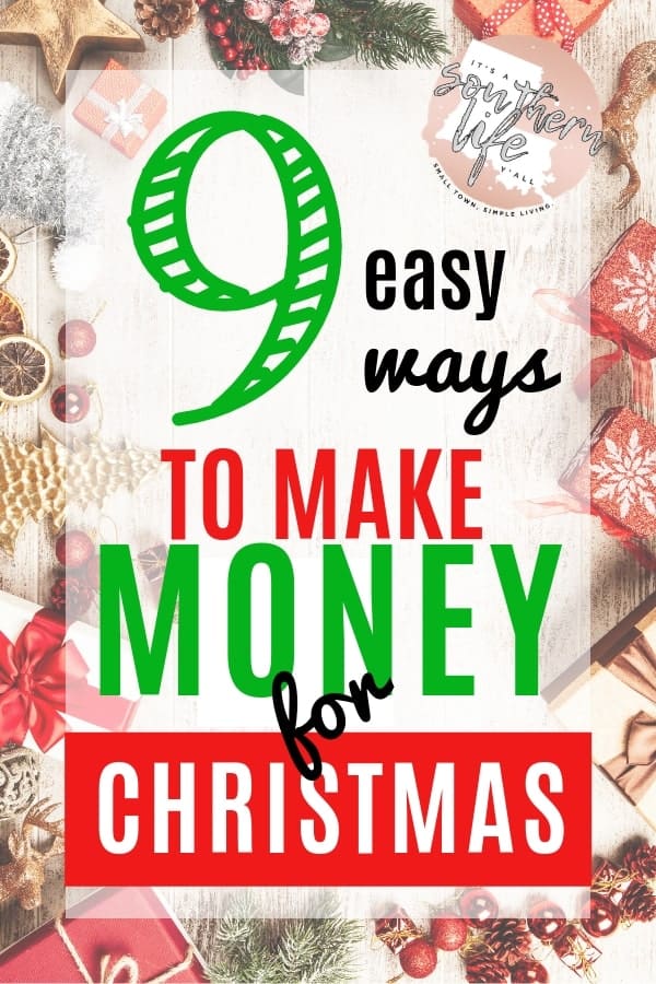 Easy ways to make money for Christmas to help keep you out of debt. Fast ways to make cash for the holiday season. Small side hustles that will give you financial peace.