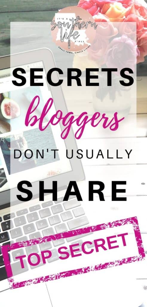 Blogger secrets that are usually shared. Learn blogging tips that will help you start a money making blog.