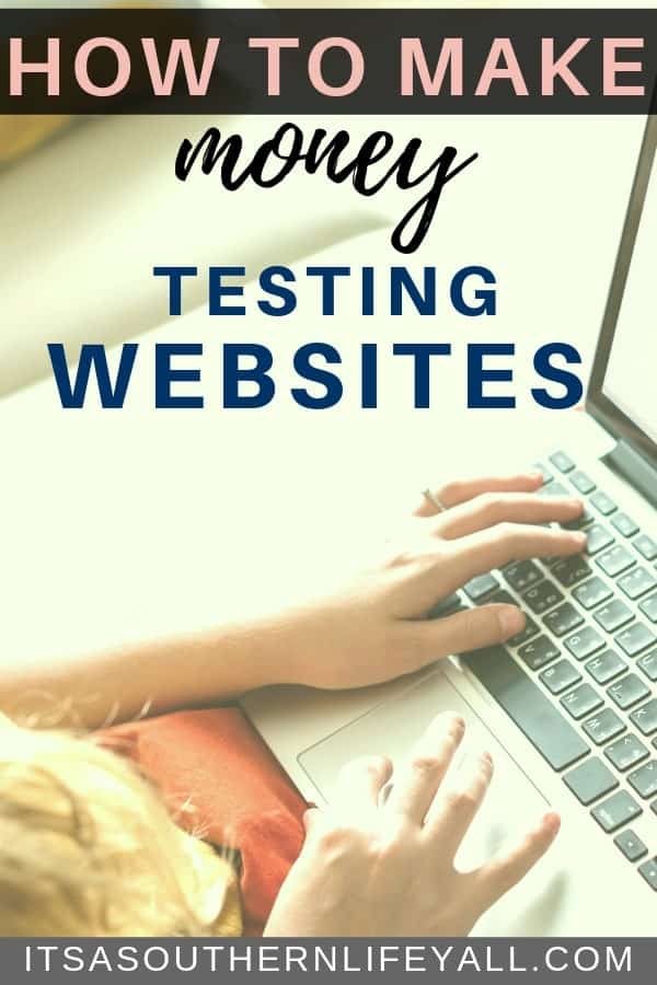 Testing websites is an easy way to make extra money for financial peace. Help yourself become debt free by using this side hustle way of making money fast.