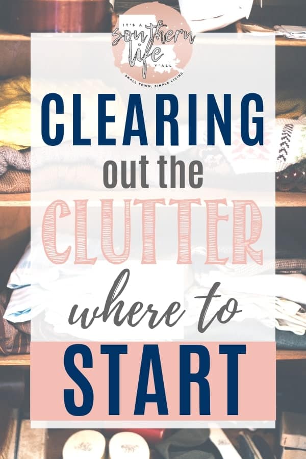 Clearing out the clutter is a difficult task for many. When you are ready to declutter your home and organize your life you will need to know where to start.