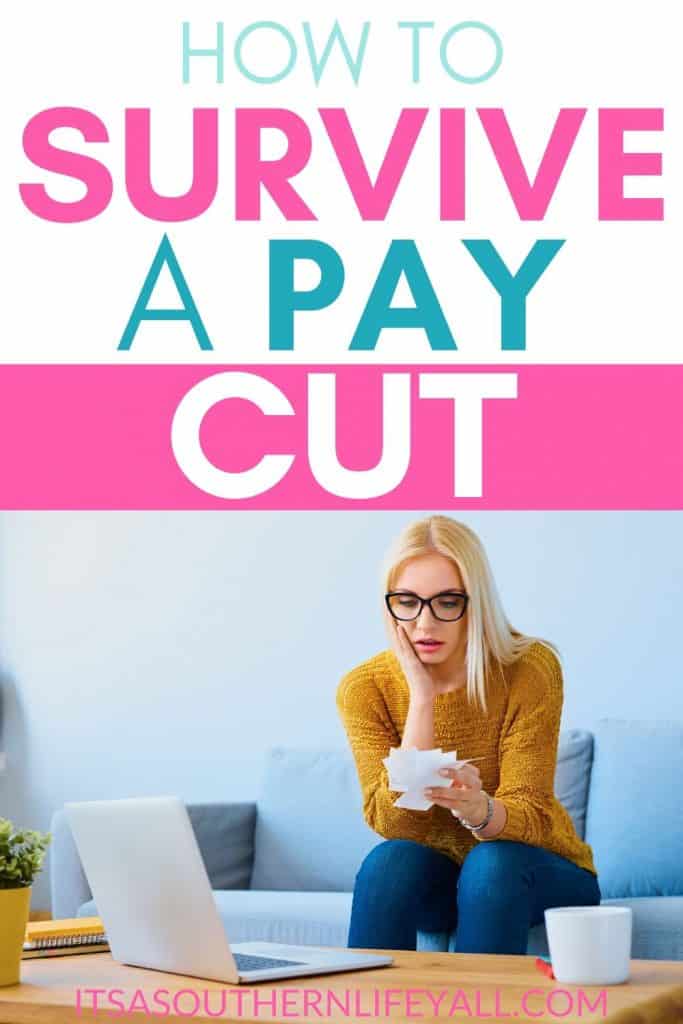 How to survive a pay cut