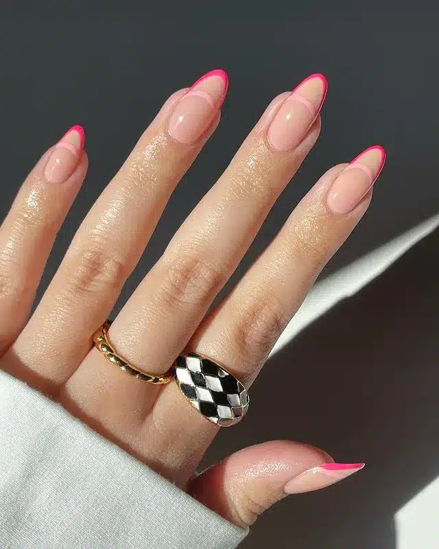 pink nails