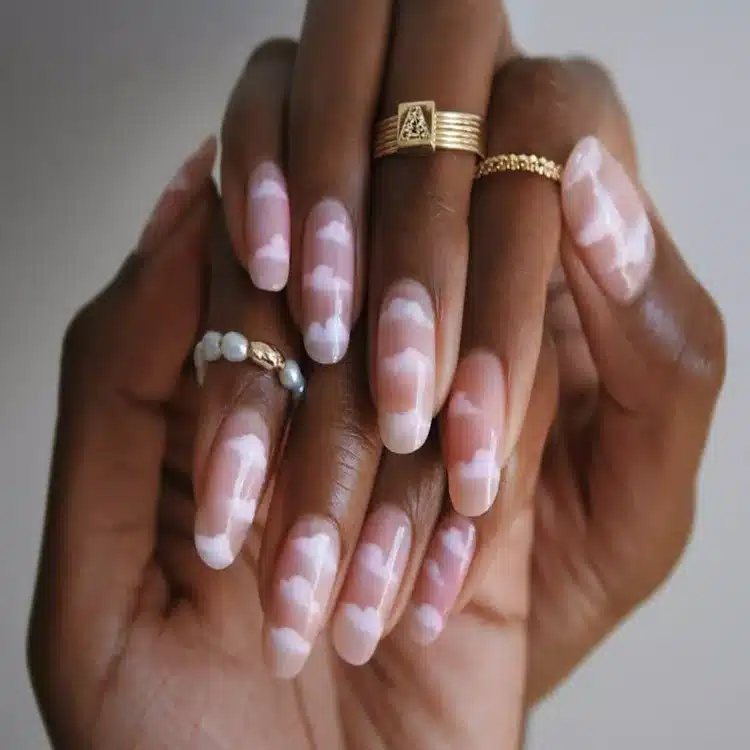 pink nails