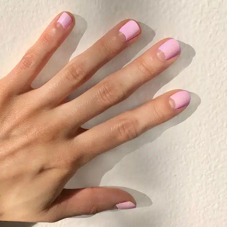 pink nails