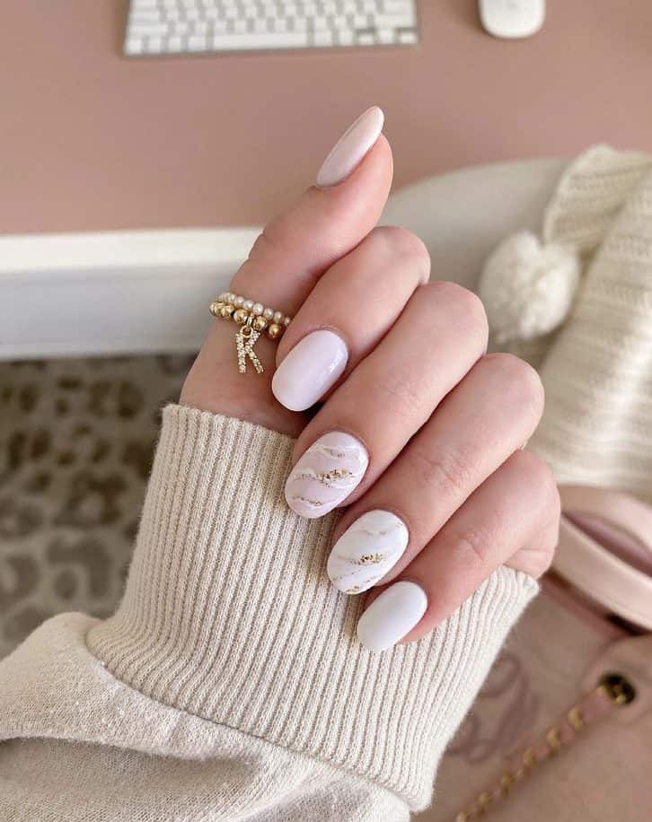 pink nails