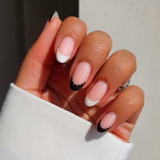 white nails designs