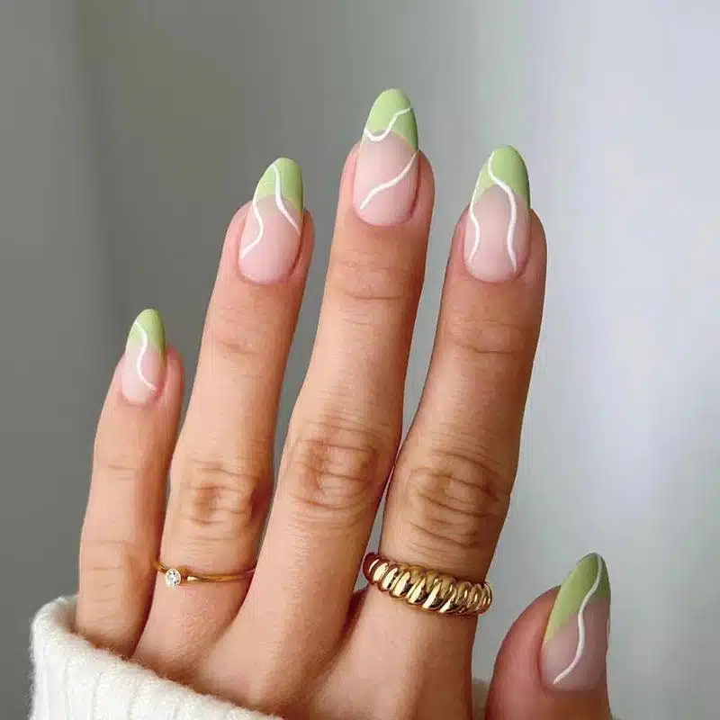 white nails designs