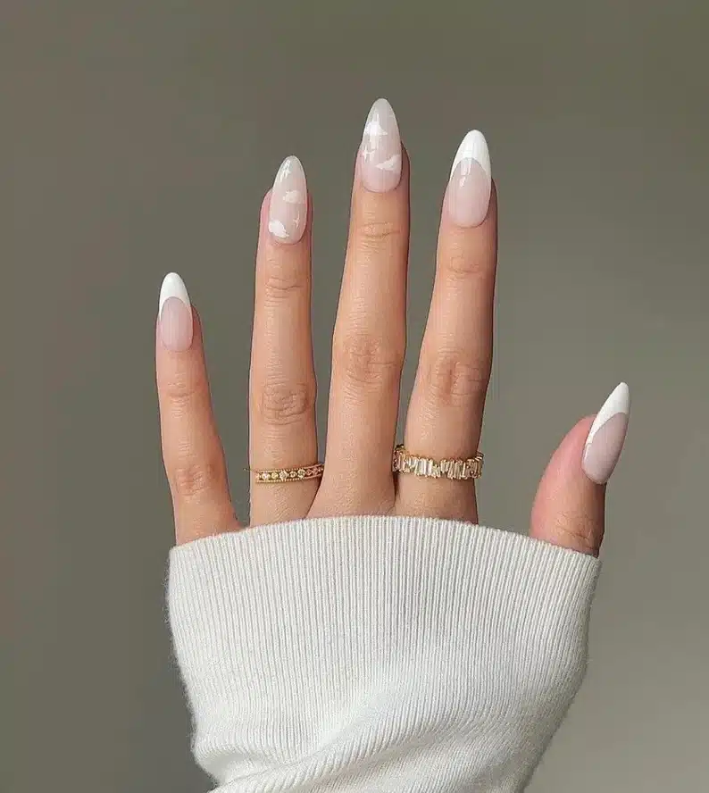 white nails designs