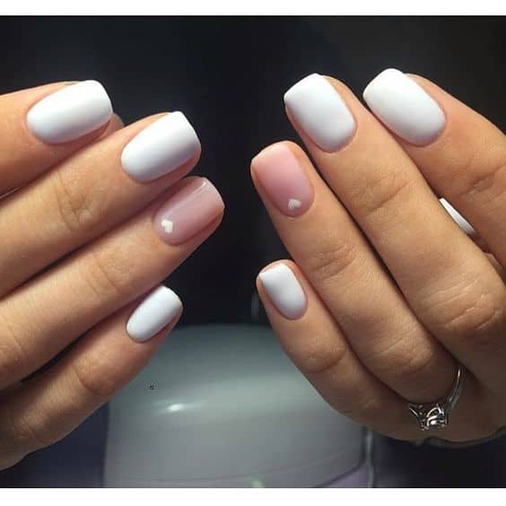 white nails designs