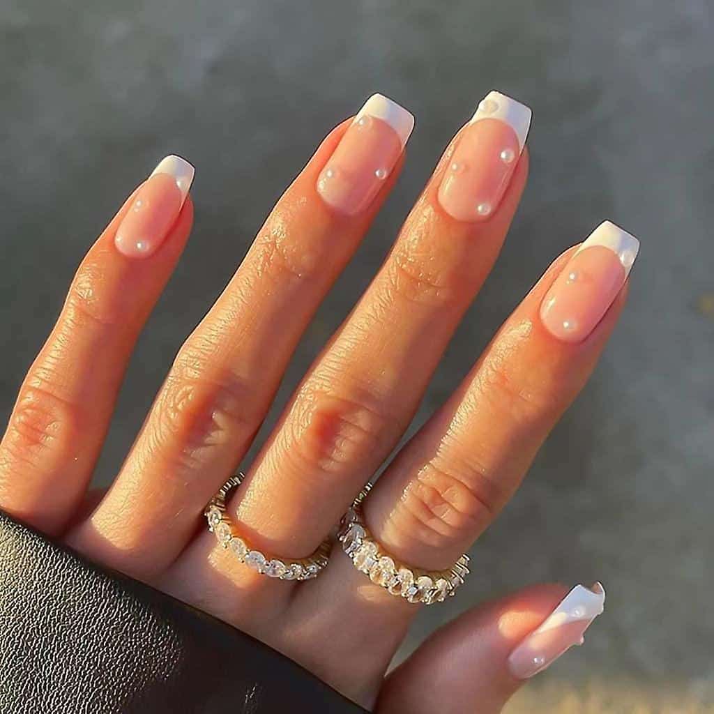 white nails designs