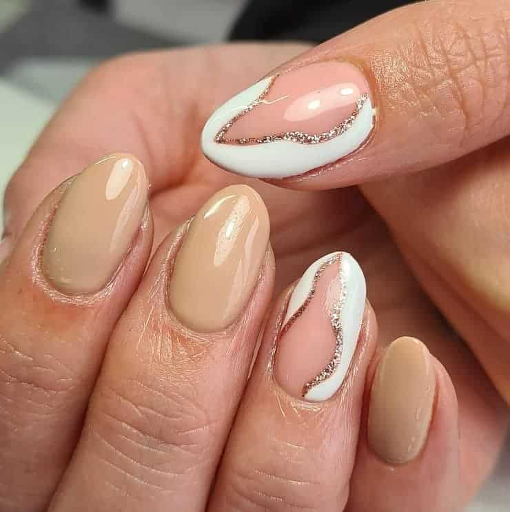 white nails designs