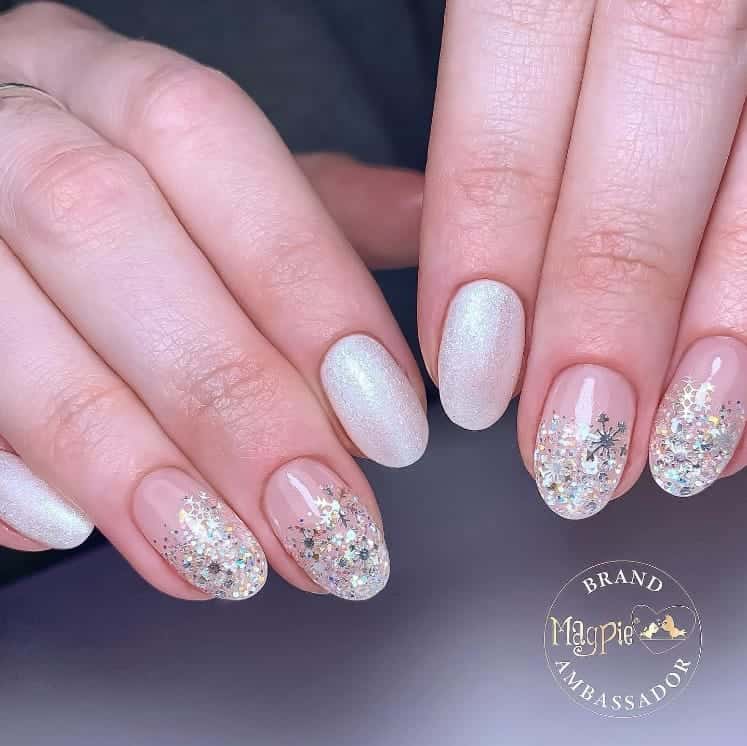 white nails designs