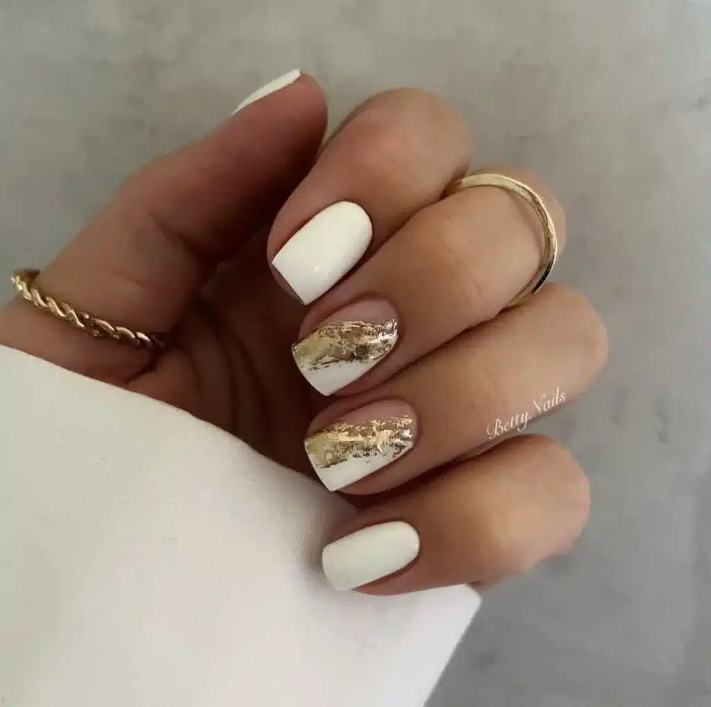 white nails designs