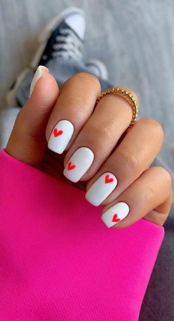 white nails designs