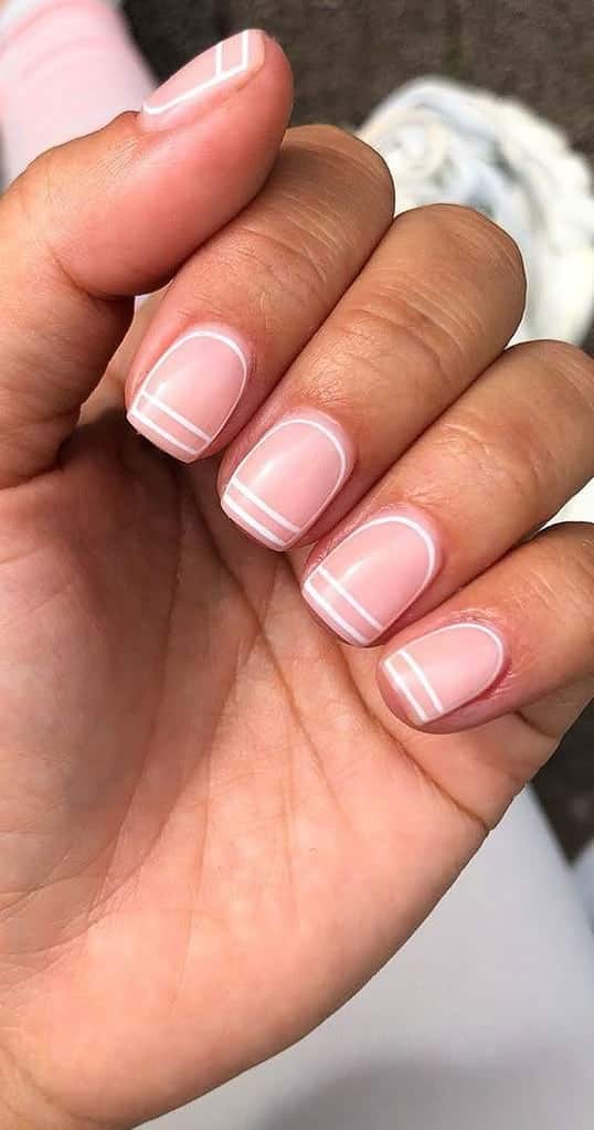 white nails designs