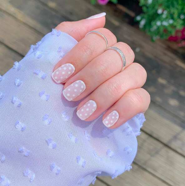 white nails designs