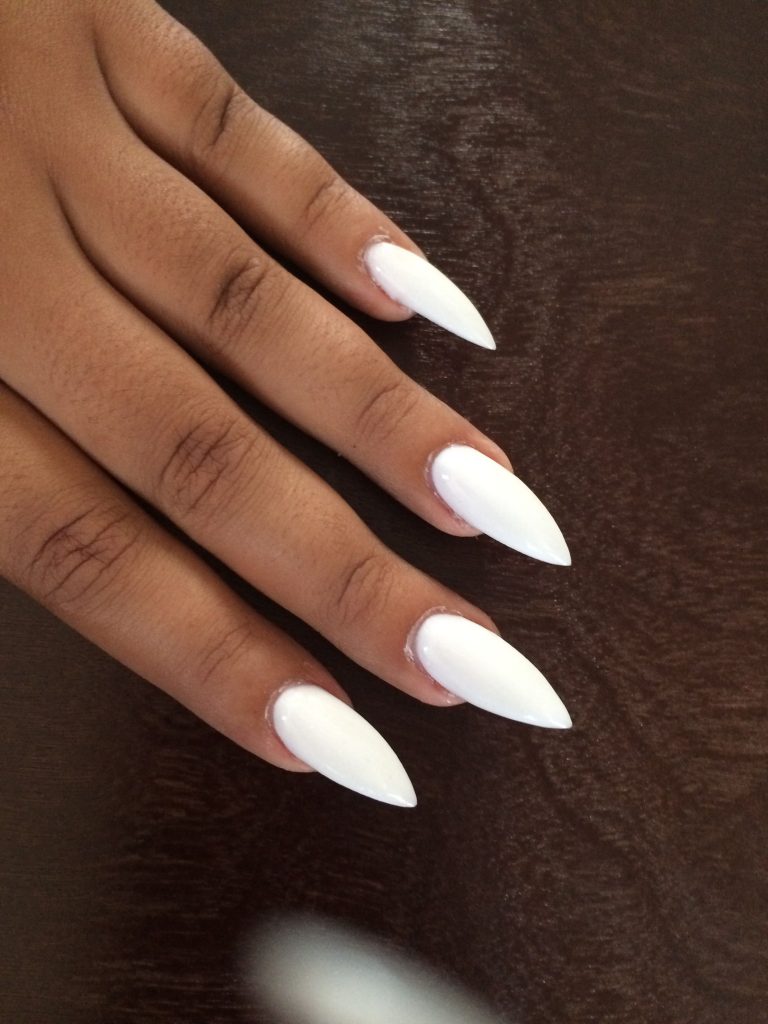 white nails designs