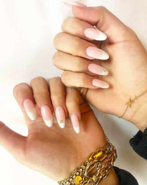 white nails designs
