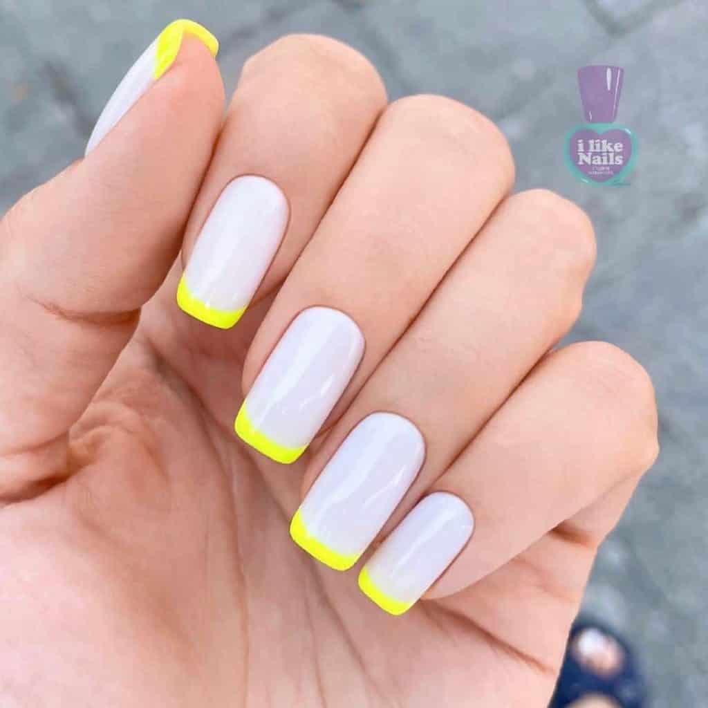 white nails designs