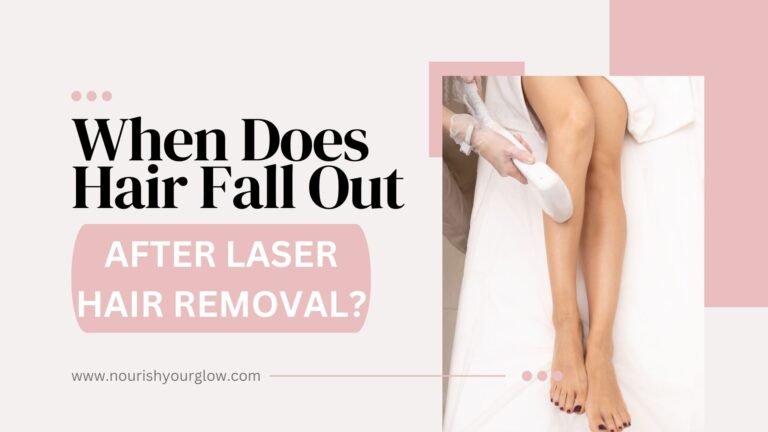 after laser hair removal when will hair fall out