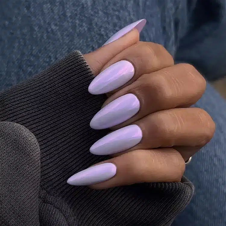 Purple Summer Nails