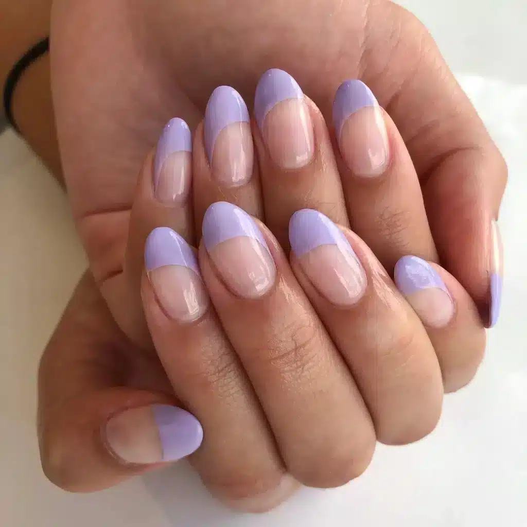 Purple Summer Nails 