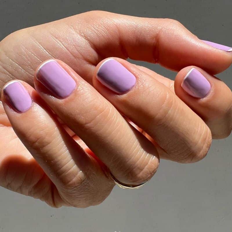purple summer nails
