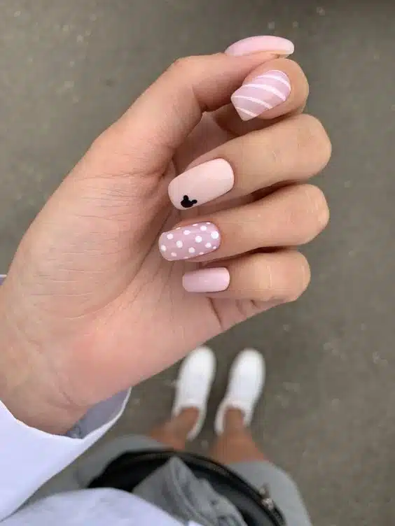 cute disney nails