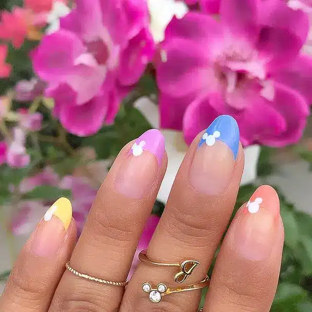 cute disney nails