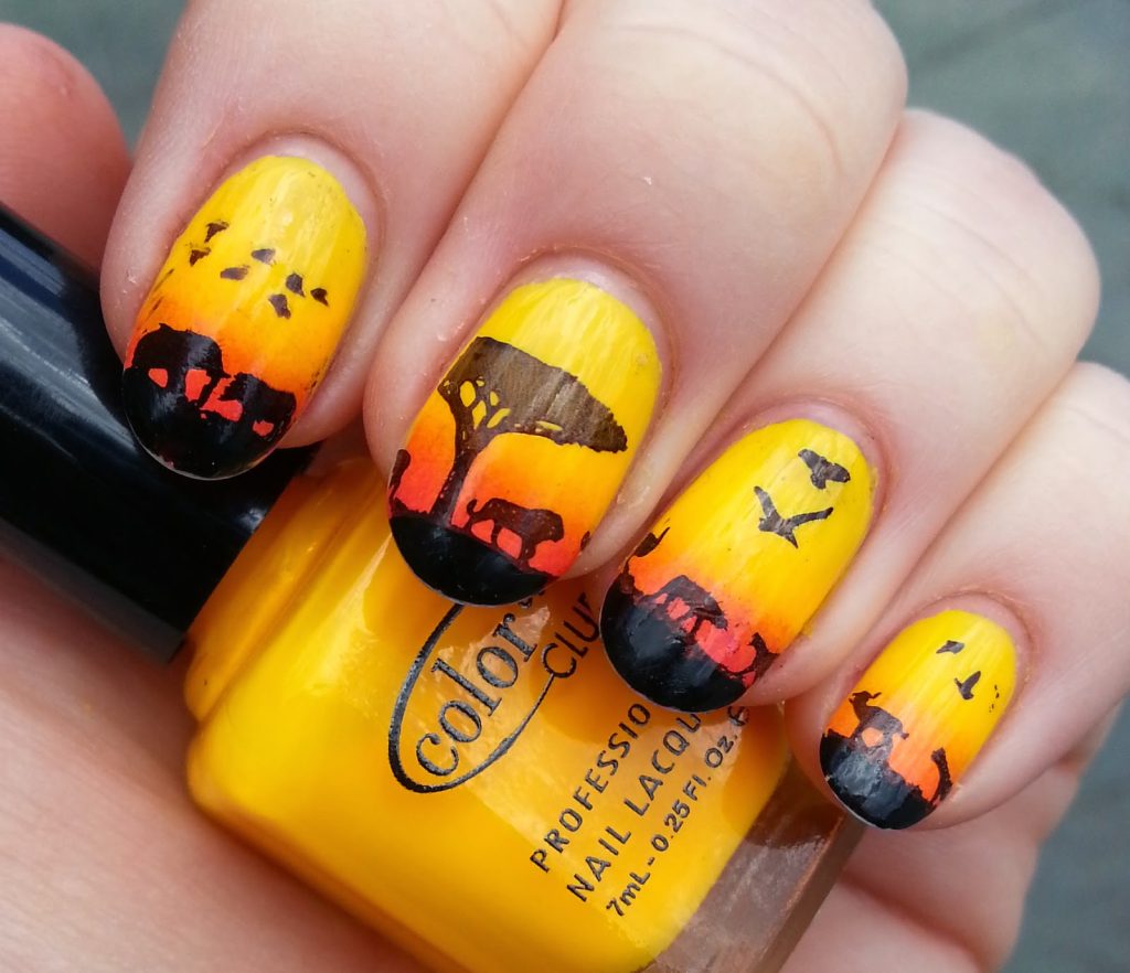 lion king nails