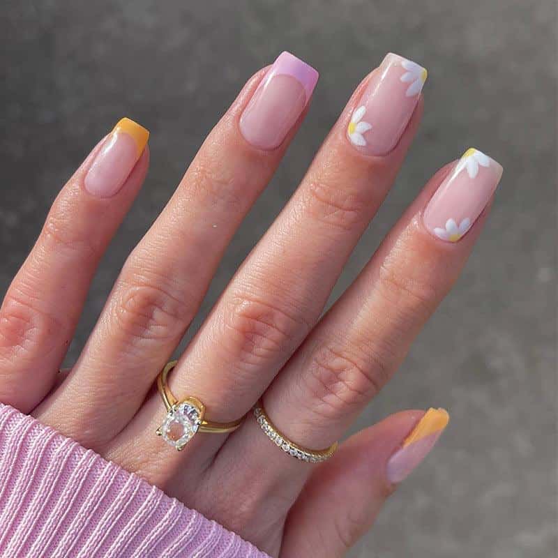 white nails designs