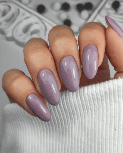 light lavender purple nails