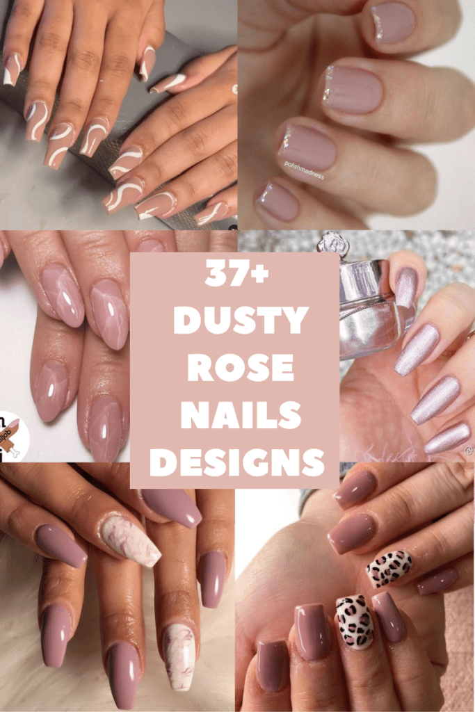 DUSTY ROSE NAILS