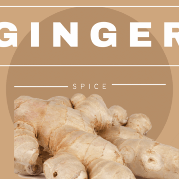 A picture of the spice - ginger with the words Ginger Spice
