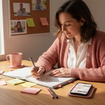 schedule simplification, planner, morning routine