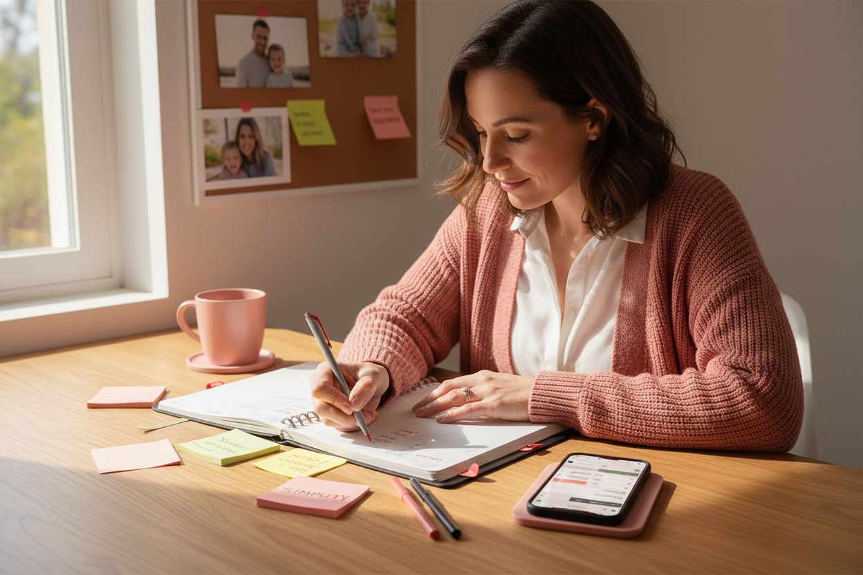 schedule simplification, planner, morning routine