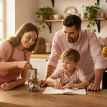 family saving strategies image