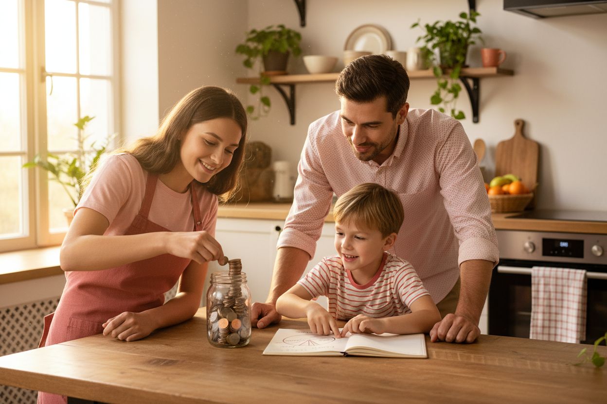 family saving strategies image