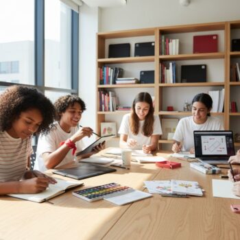 creative teen gifts, art studio, artistic teens