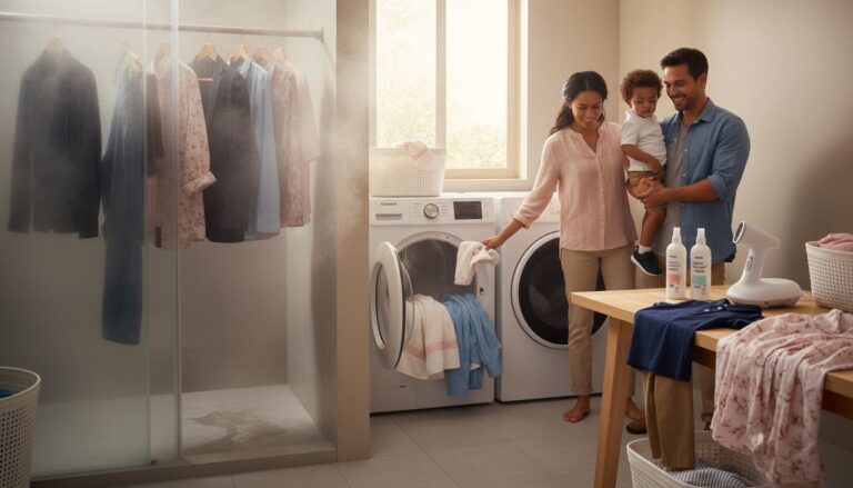 laundry room dewrinkling