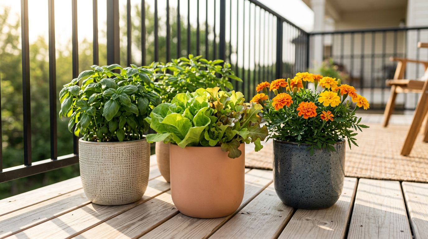 Patio Container Gardening for Beginners: Easy First Steps