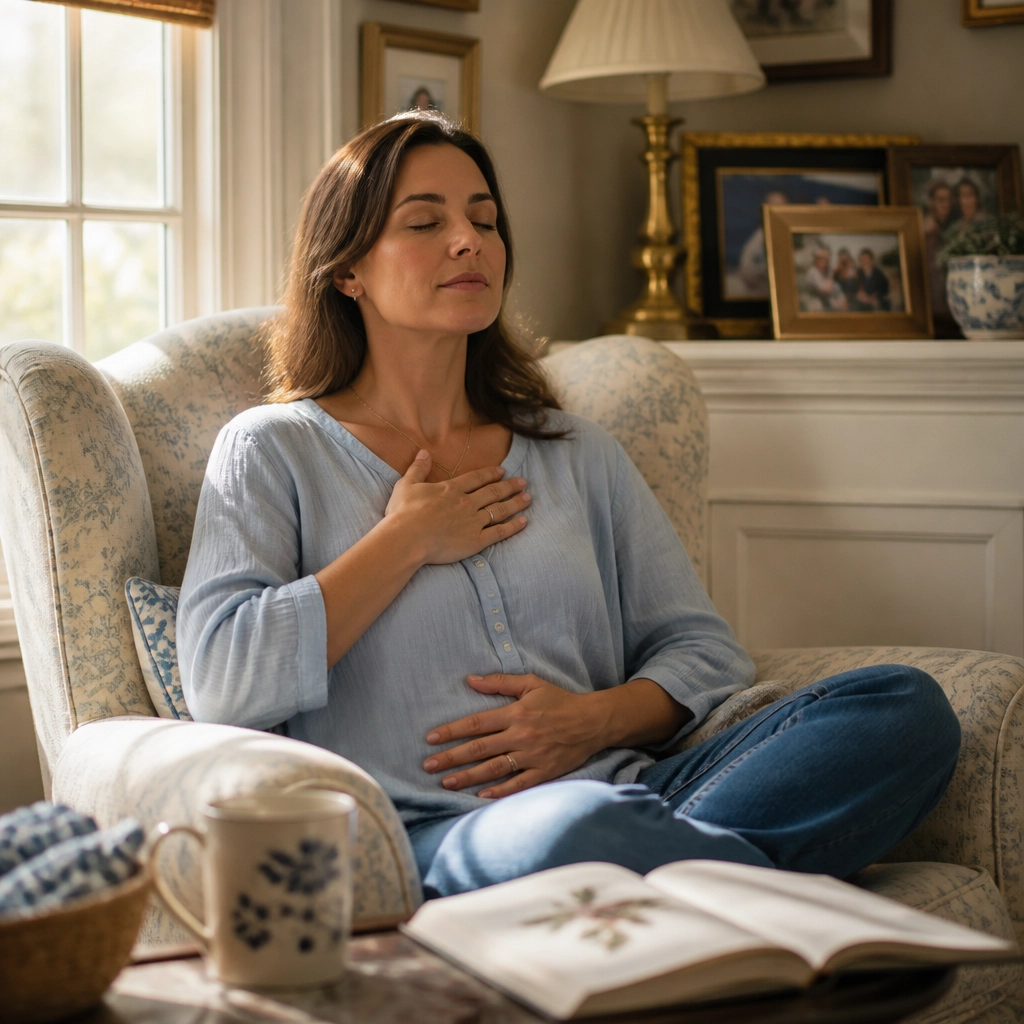 mindful breathing