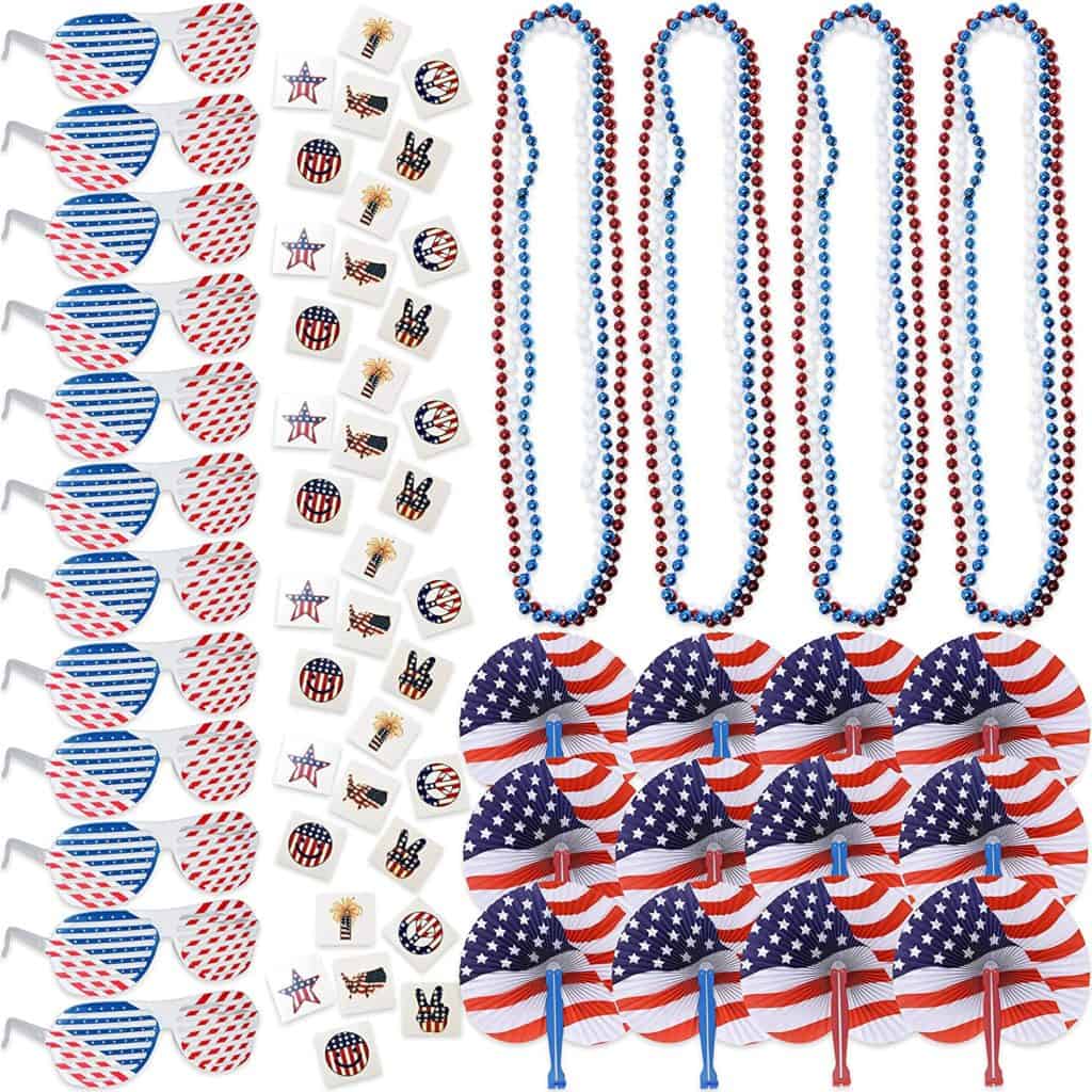 4th of july party favors