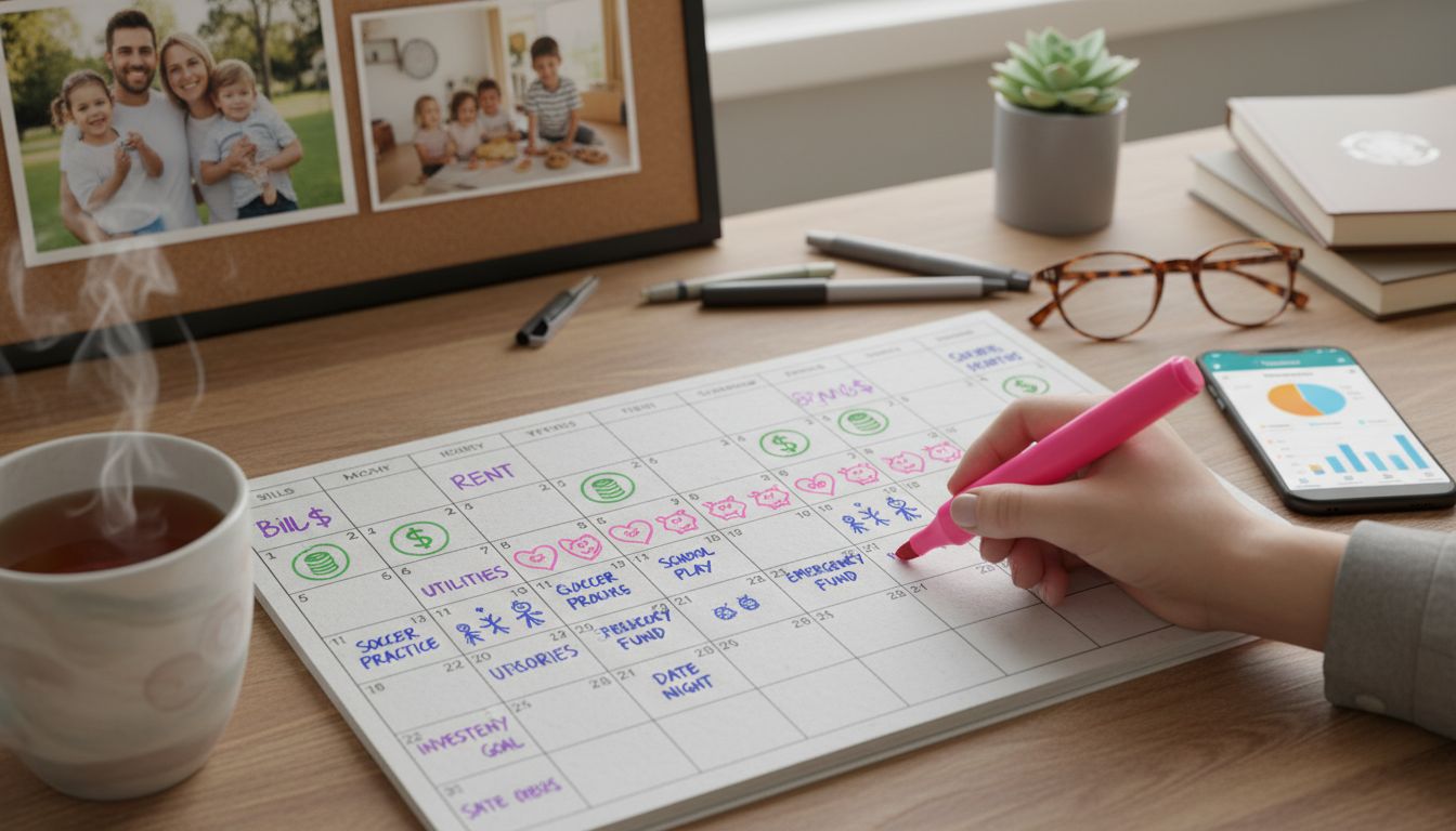 calendar paper budgeting